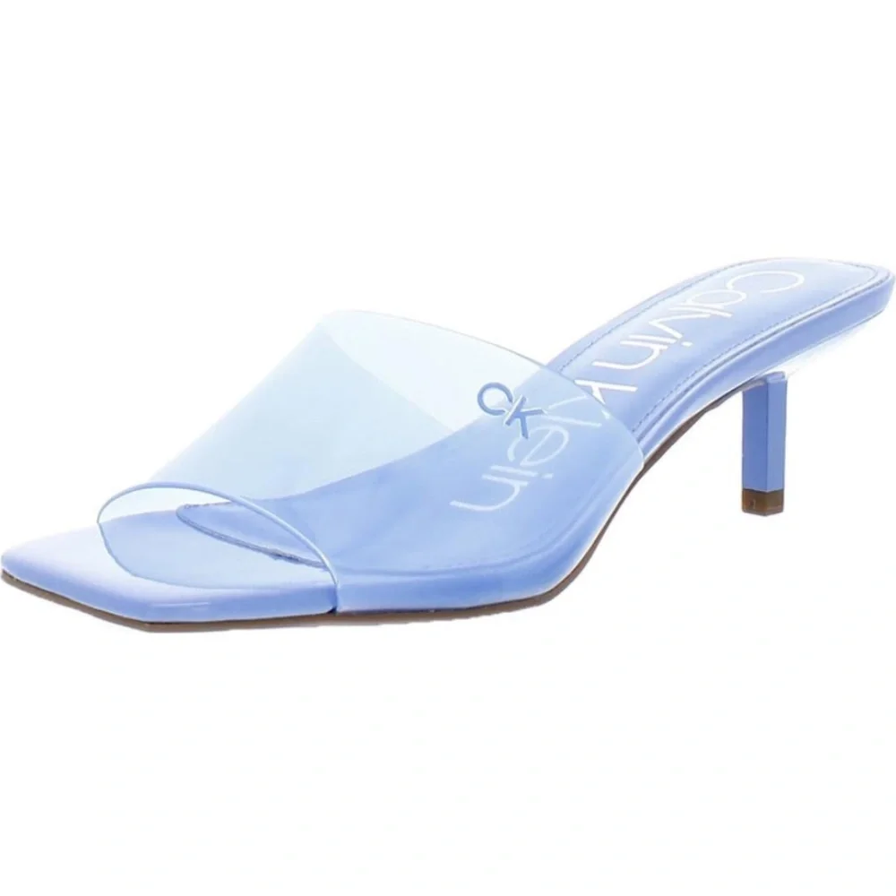 Calvin Klein Kitten Heels Blue - Picture 1 of 2